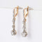 Boucles d'oreilles Dormeuses Diamants 58 Facettes 1