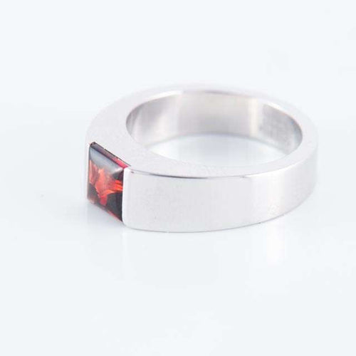 Bague 51 CARTIER Bague Tank Grenat 58 Facettes ES19269