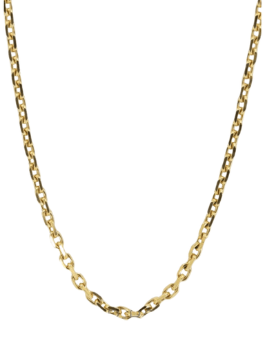 Collier Chaîne maille forçat 58 Facettes 34151