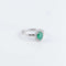 Bague 52 Bague Marguerite Emeraude Diamants 58 Facettes 1