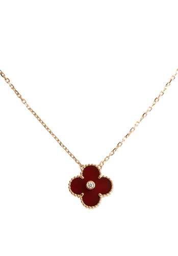 Collier Collier VAN CLEEF & ARPELS Vintage Alhambra Or Jaune 750/1000 58 Facettes 64137-60438