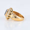 Bague Bague Marguerite Saphir Diamants Or jaune 58 Facettes