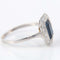 Bague 55 Bague Saphir Diamants Platine 58 Facettes 1