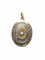 Pendentif Médaillon ancien or, argent, et diamants 58 Facettes