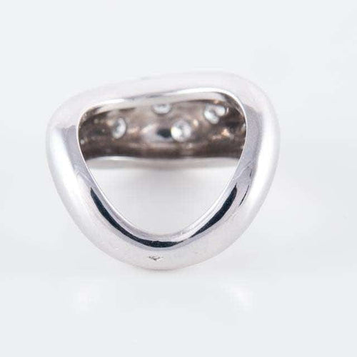 Bague 56 FRED Bague Mouvementée Diamants 58 Facettes HS3086