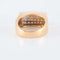 Bague Bague Chevalière pavage Diamants 58 Facettes 1