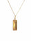 Collier Collier Vintage pendentif lingot or jaune 58 Facettes
