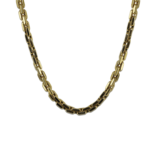 Collier Collier maille fantaisie fermoir saphir 58 Facettes