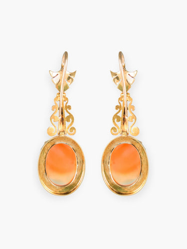 Boucles d'oreilles Boucles d'oreilles Camée 58 Facettes