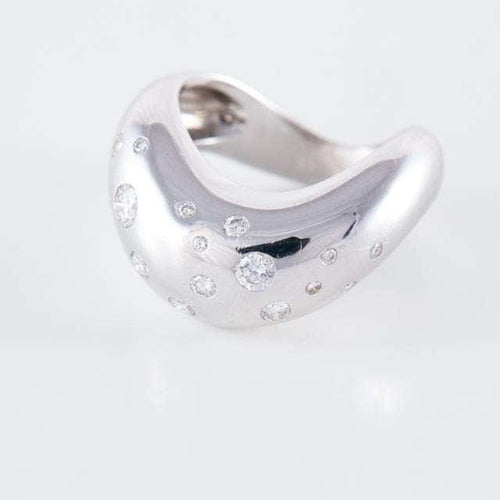 Bague 56 FRED Bague Mouvementée Diamants 58 Facettes HS3086