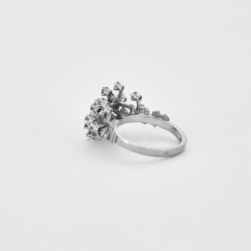 Bague 51 Bague Sculpturale Diamants 58 Facettes DV0056-4