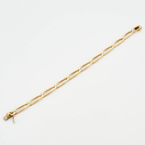 Bracelet CARTIER - Bracelet or jaune à maille cheval 58 Facettes DV0487-1
