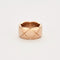 Bague 53 CHANEL - bague COCO CRUSH or rose - large 58 Facettes DV0502-1
