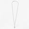 Collier Chaîne et pendentif en platine et diamants 58 Facettes DV0362-2