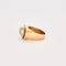 Bague Bague jonc en or jaune, or gris et diamants 58 Facettes DV0523-2