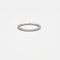 Bague DE BEERS - Alliance ETERNITE AURA or gris diamants 58 Facettes DV0506-1