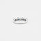 Bague Demi Alliance or blanc saphirs et diamants 58 Facettes DV0538-5