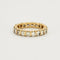 Bague Alliance tour complet or jaune et diamants 58 Facettes DV0538-6