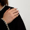 Bague Bague or jaune Nœud pavé de diamants 58 Facettes DV0542-1