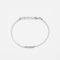 Bracelet MAUBOUSSIN - Trois grains d'amour  Bracelet en or gris et diamants 58 Facettes DV0534-12