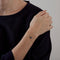 Bracelet Fin Bracelet en or jaune et Lapis-Lazuli 58 Facettes DV0534-15