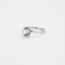 Bague Solitaire or gris et diamant 58 Facettes DV0541-4