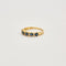 Bague Demie alliance or et saphirs 58 Facettes DV0548-2