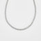 Collier Collier Rivière de diamants sertis sur or blanc 58 Facettes DV0551-1