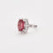 Bague Bague cocktail en or gris Tourmaline et diamants 58 Facettes DV0551-3