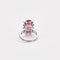 Bague Bague cocktail en or gris Tourmaline et diamants 58 Facettes DV0551-3