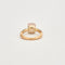 Bague POMELLATO - Nudo Rosa Petit - Quartz rose, calcédoine et diamants 58 Facettes DV1746-4