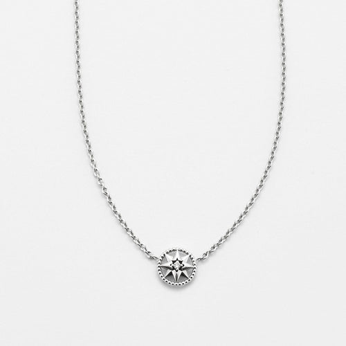 Collier Dior Collier Rose des Vents collier or gris et diamant 58 Facettes DV1621-2