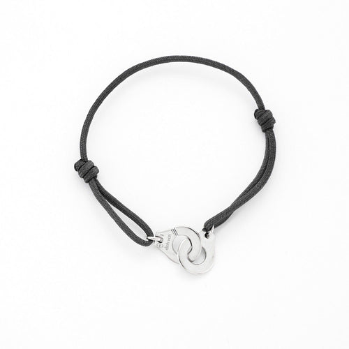 Bracelet Dinh Van Bracelet  Cordon Menottes Or blanc. R12. 58 Facettes DV1961-1