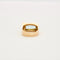 Bague Bague chevalière en or jaune et aigue marine 58 Facettes DV2021-1