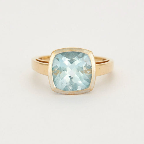 Bague Bague Aigue-Marine 58 Facettes DV1536-4