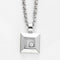 Collier Chopard Happy Diamonds- Collier Or gris et diamant 58 Facettes DV1919-2