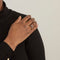 Bague Bague or blanc Saphir et diamants 58 Facettes DV0552-2