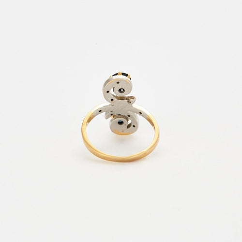 Bague Bague Toi et Moi or saphirs et diamants 58 Facettes DV0569-5