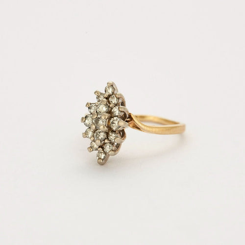 Bague Bague Marquise or et diamants 58 Facettes DV0569-12