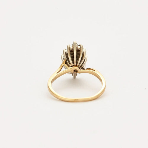 Bague Bague Marquise or et diamants 58 Facettes DV0569-12