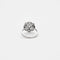 Bague Bague Fleur or gris et diamants taille ancienne 58 Facettes DV0569-13