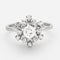 Bague Bague Flocon or gris et diamants 58 Facettes DV0569- 16
