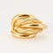 Boucles d'oreilles Boucles d'oreilles en or jaune godronné. 58 Facettes DV1453-5