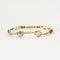 Bracelet Bracelet or saphirs et diamants 58 Facettes DV0569-22