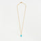 Collier DIOR - Collier or jaune et turquoise 58 Facettes DV0570-1