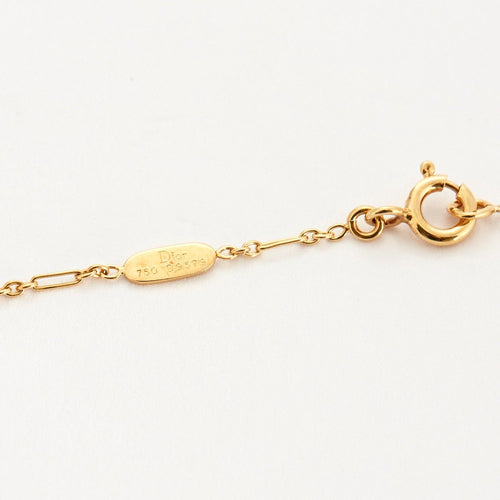 Collier DIOR - Collier or jaune et turquoise 58 Facettes DV0570-1