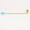 Boucles d'oreilles DIOR - Boucles d'oreilles or turquoises et diamants 58 Facettes DV0570-2