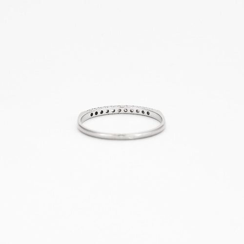 Bague Demi-Alliance or et diamants 58 Facettes DV0574-4