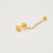 Boucles d'oreilles DINH VAN Le Cube Diamant - Pendants d'oreilles 58 Facettes DV1877-1