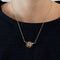 Collier Collier en or jaune et Saphirs violet 58 Facettes DV2022-1
